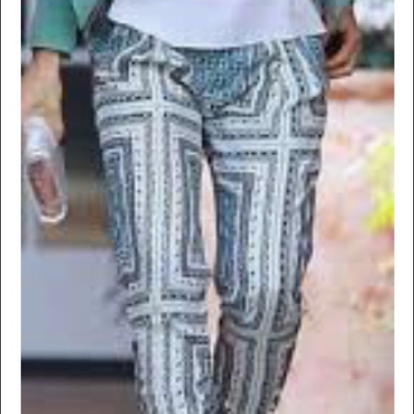 Parker Pants - PARKER Devlin print pants ASO Kate Beckinsale
